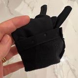 Karisma mustat sormikkaat strasseilla